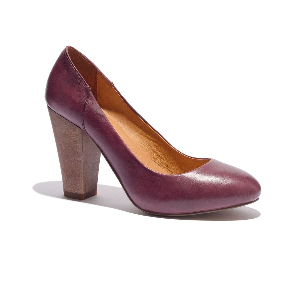 Madewell The Frankie Pump in Purple
